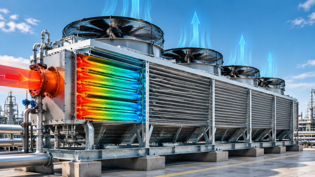 مبدل‌ حرارتی هوا خنک (Air-Cooled Heat Exchanger): مبانی مهندسی و کاربردها